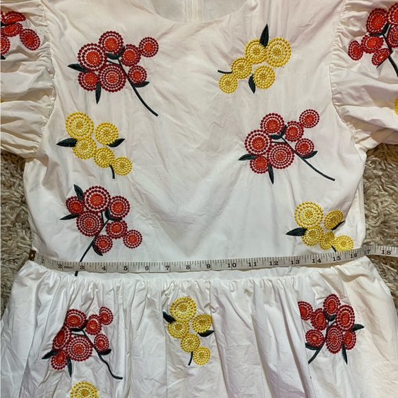 English Factory white floral embroidered dress - Picture 5 of 9